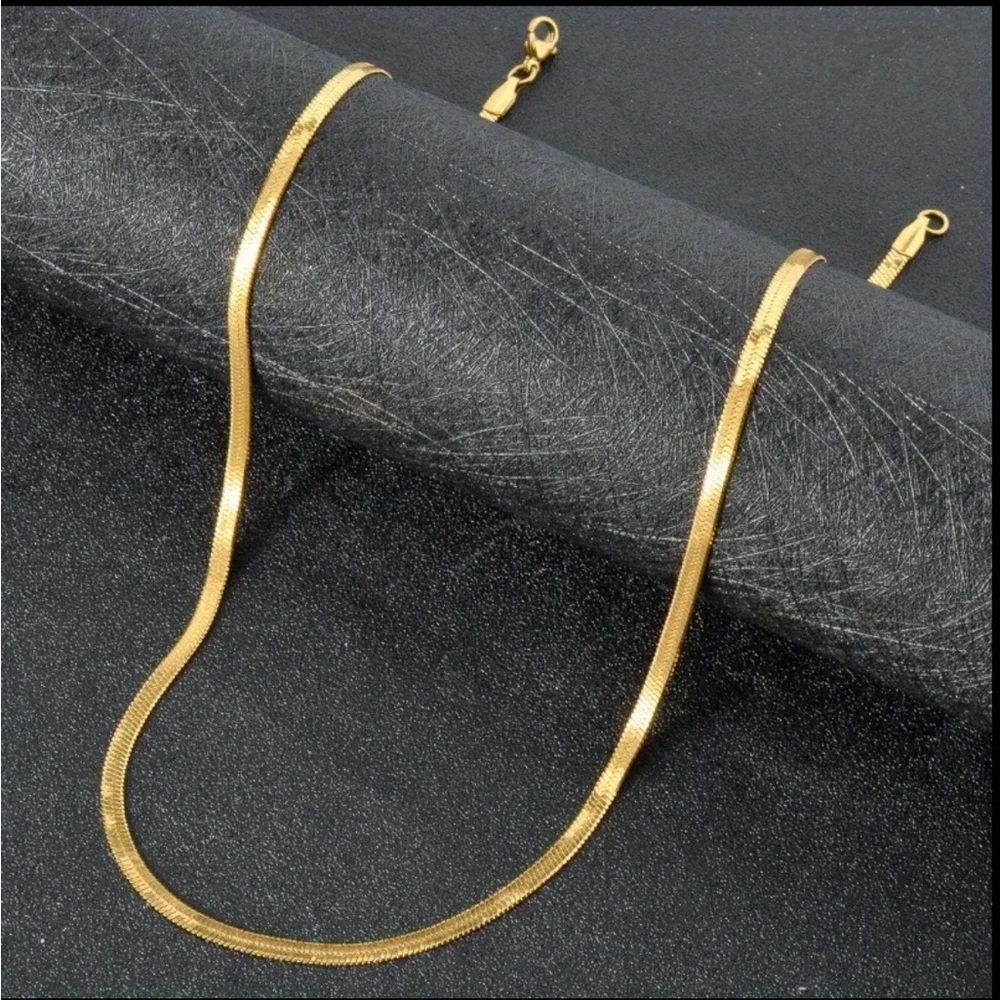 New Herringbone Necklace
